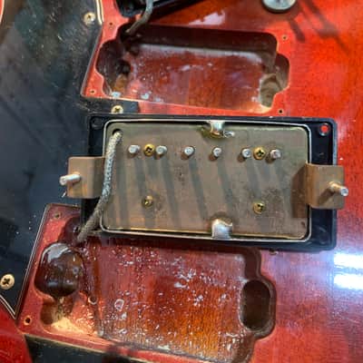 Burny RSG-75 MIJ 1982 Cherry w/ Hard Case image 23