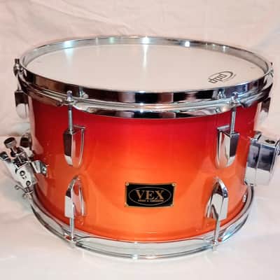 VEX CUSTOM SNARE DRUM 13 X 7.5" - TANGERINE 🍊 LACQUER FREE SHIP TO C-USA! image 3