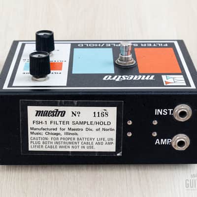 1974 Maestro FSH-1 Filter Sample/Hold Vintage Effects Pedal, Tom Oberheim-Designed image 3