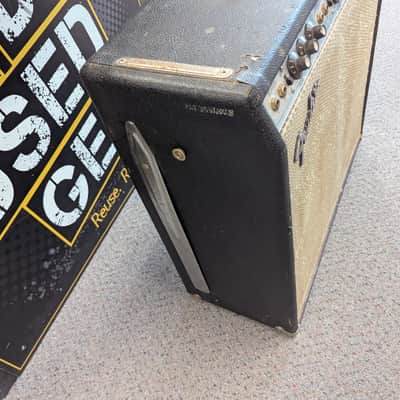 Used Fender Super Reverb 2-Channel 40-Watt 4x10" Guitar Combo 1970 - 1977 - Silverface image 7