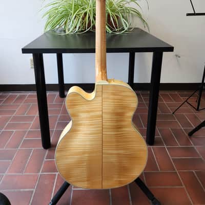 Vintage 1997 Guild Artist Award Archtop Electric Guitar - Blonde with Benedetto Pickup and Guild Hardshell Case image 13