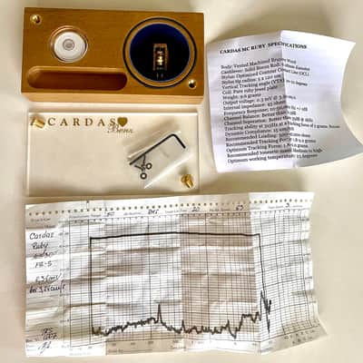Cardas Myrtle Heart Ruby (Benz Micro Ruby) Cartridge, Myrtlewood, Line-contact Diamond on Boron Cantilever image 4