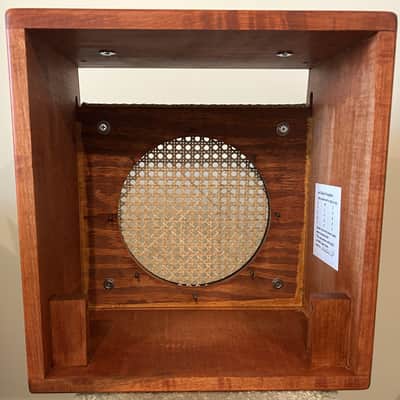 Jax Studio-8, 8-watt hand wired tube amp, 10" Eminence Alessandro speaker, dovetail maple cabinet image 6