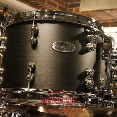 Pearl Reference Pure 8-piece Matte Black Mist Drum Set image 5