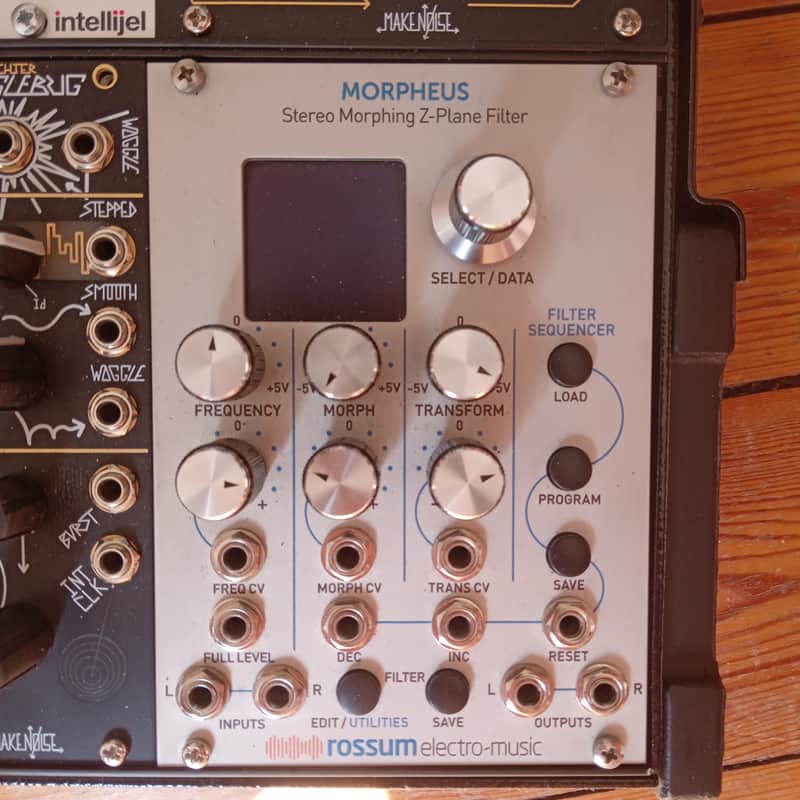 Rossum Electro-Music Morpheus Stereo Morphing Z-Plane Filter Eurorack Module 2016 - 2021 - Silver image 1