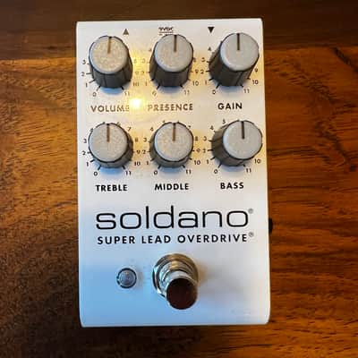 Soldano SLO Pedal 2022 - Present - White image 1