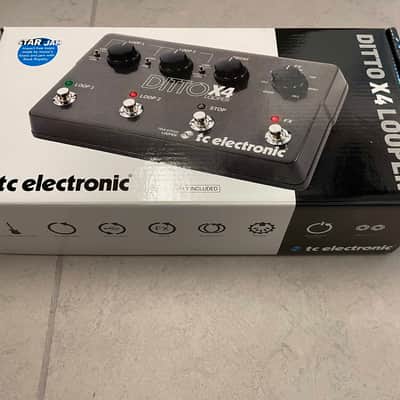 TC Electronic Ditto X4 Looper 2016 - Present - Black image 2