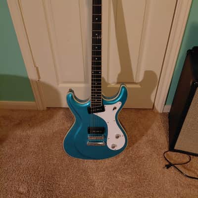 Eastwood Sidejack Baritone STD 2010s - Metallic Blue image 1