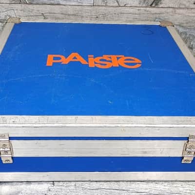 Paiste Vintage flying cymbals case 20" 80s - Blue 🔵 & Orange 🧡 image 4