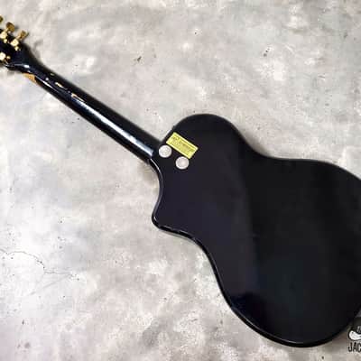 RARE Silvertone / Supro / Valco Artist Rhythm Tone "Art Deco" Electric Guitar (1958, Black & Gold) image 18