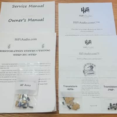 Pioneer SG-9800 restoration kit filter capacitor repair rebuild fix image 1