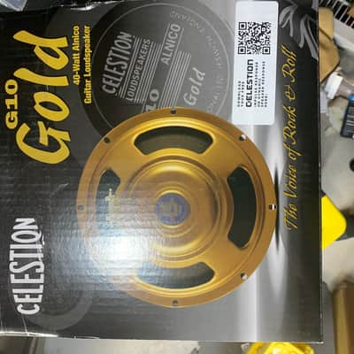 Celestion G10 10" Alnico Gold 2025 - Gold image 1