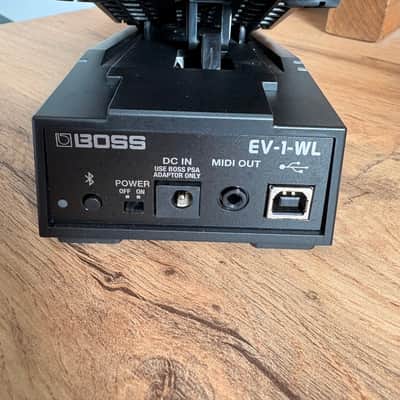 Boss EV-1-WL Wireless MIDI Expression Pedal 2021 - Present - Black image 2