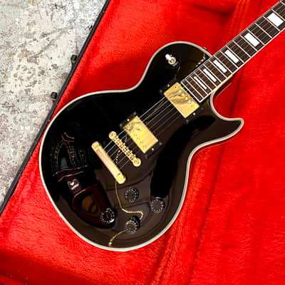 Orville by Gibson Les Paul Custom 1990’s - Black beauty original vintage MIJ Japan image 6