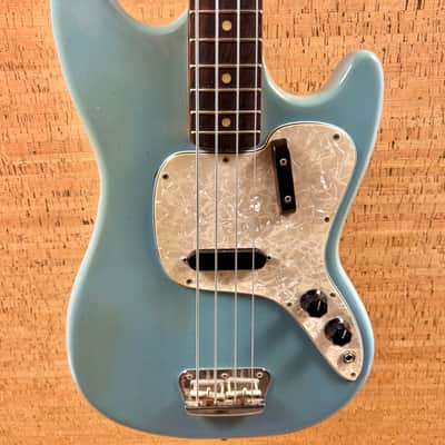 Fender Musicmaster Bass 1971 - Daphne Blue image 8