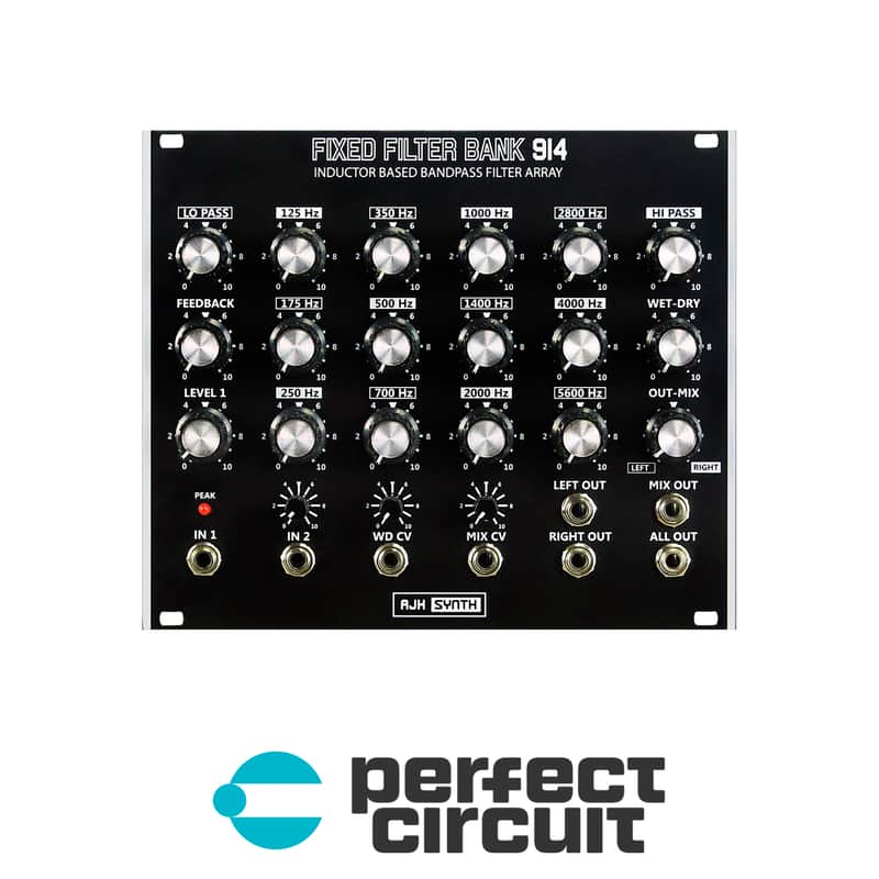AJH Synth Fixed Filter Bank 914 (Black) [DEMO] image 1
