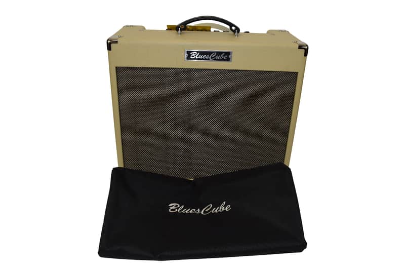 Roland Blues Cube Stage 1x12" 60-Watt Guitar Combo Amp, Blonde w/ Cover image 1