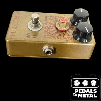 Analogman Sun Face TI-UK Germanium Fuzz with Sun Dial Knob 2008 - 2017 - Gold X16795 image 6