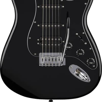 Fender Standard Stratocaster HSS Black image 1