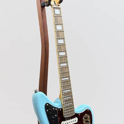 Fender Squier Classic Vibe '70s Jaguar FSR Limited-Edition Electric Guitar - Daphne Blue image 5