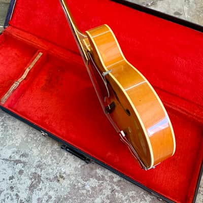 Greco Super Real 1987 FA-95/ FA-80 FA-67-70 L4-C Natural maple original vintage archtop jazz guitar MIJ Japan Fujigen image 9