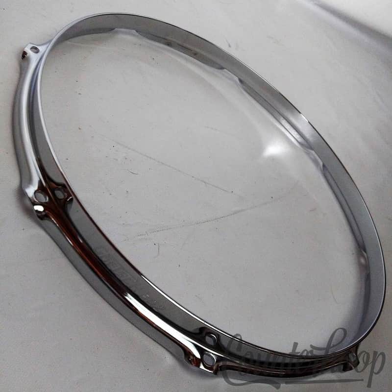 *Gretsch 14" 302 8-Lug Rim/Hoop 3mm Thick Double-Flange Chrome Plating Chopper* image 1
