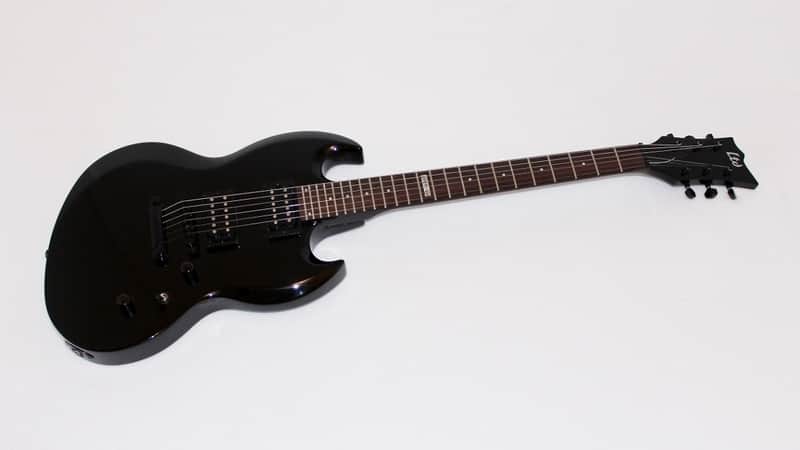 ESP LTD Viper-50 Black Electric Guitar | Reverb