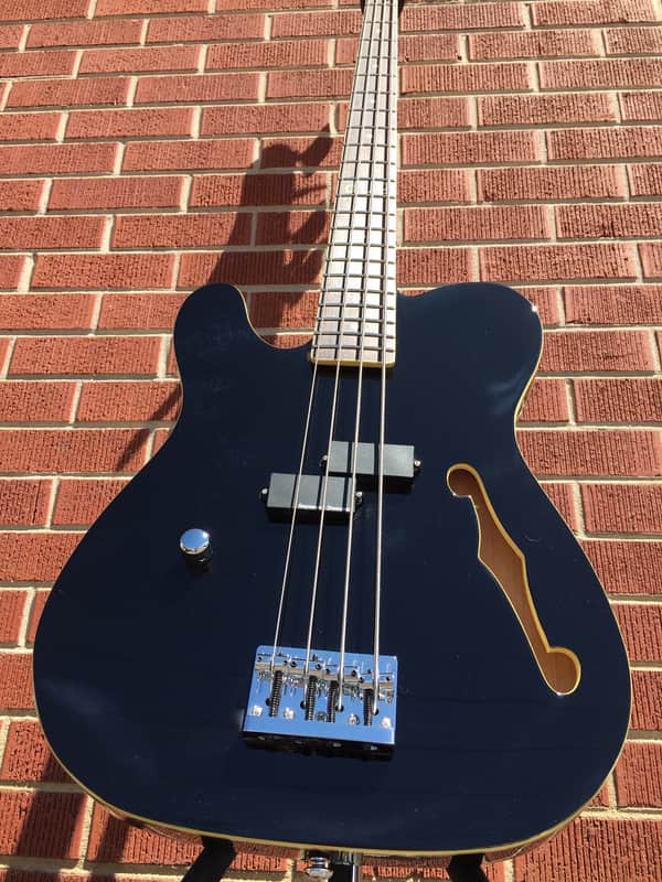 Schecter DIAMOND SERIES dUg Pinnick Baron-H Black Left-Handed 4-String Bass NOS image 1