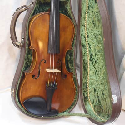 Antonio Curatoli handmade violin 1907 - natural varnish image 14