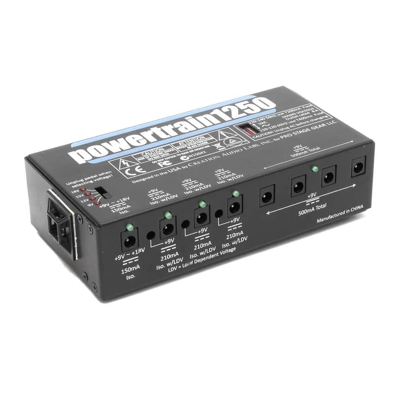 Pedaltrain Powertrain 1250 Multi-Output Pedalboard Power Supply image 2
