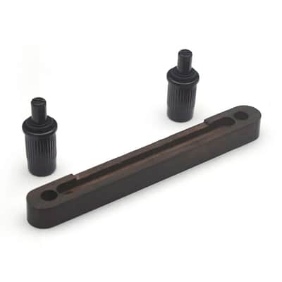 Rosewood Tune O Matic Acoustic Guitar Piezo Pickup Bridge image 2