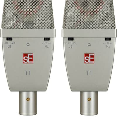 Se Electronics T1 Pair Recording Studio Microphones Condenser Cardioid Mics image 1