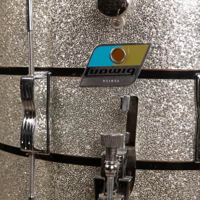 1972 Ludwig 10x14 Silver and Black Parade Master Snare Drum image 10