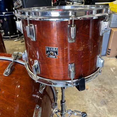 Tama 80’s Superstar Mahogany 24-14-16-18 Drum Set image 2