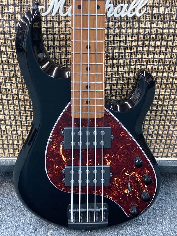 Ernie Ball Music Man StingRay Special 5 HH with Roasted Maple Fretboard 2024 - Black image 1