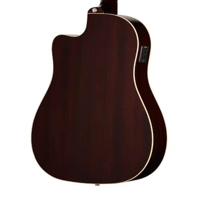 Epiphone J?45 Studio EC Vintage Sunburst Acoustic?Electric Guitar image 4