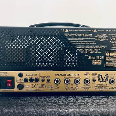 Victory Amps The Sheriff 25 - Hot Rod Plexi / JCM 800 style Amp image 3
