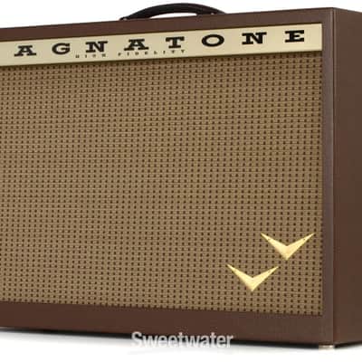 Magnatone Twilighter Stereo - 2 x 12-inch 22+22-watt Tube Combo - Brown Tolex (TwilighterSd2) image 5