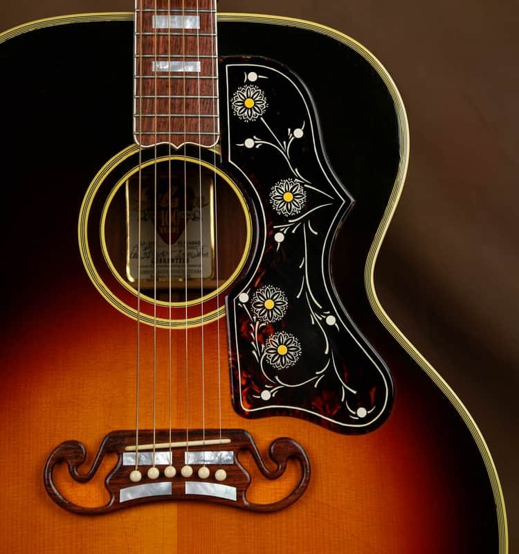 1994 Gibson SJ-200 Brazilian Ren Ferguson 1930's "Super 200" Rosewood Acoustic Guitar J-200