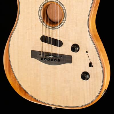 Fender American Acoustasonic Strat Natural Ebony Fingerboard (558) image 1