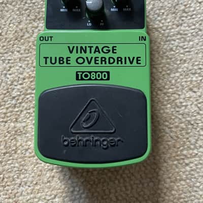 Behringer TO800 Vintage Tube Overdrive Pedal image 1
