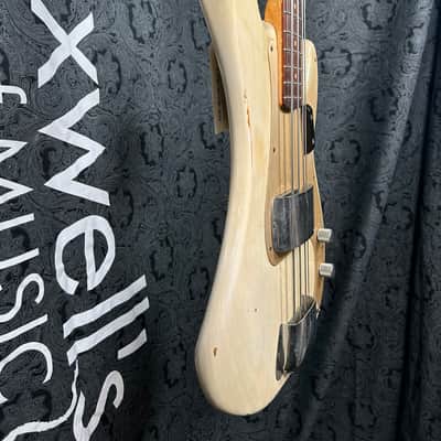 Fender Custom Shop '59 Precision Bass Guitar (2004)- Relic Blonde w/Hardcase (Pre-Owned) image 7