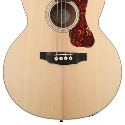 Guild B-240EF Fretless Concert Acoustic-electric Bass Guitar - Natural image 1