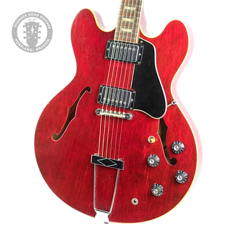 1967 Gibson ES-335 Cherry - All Original Guitar #097033