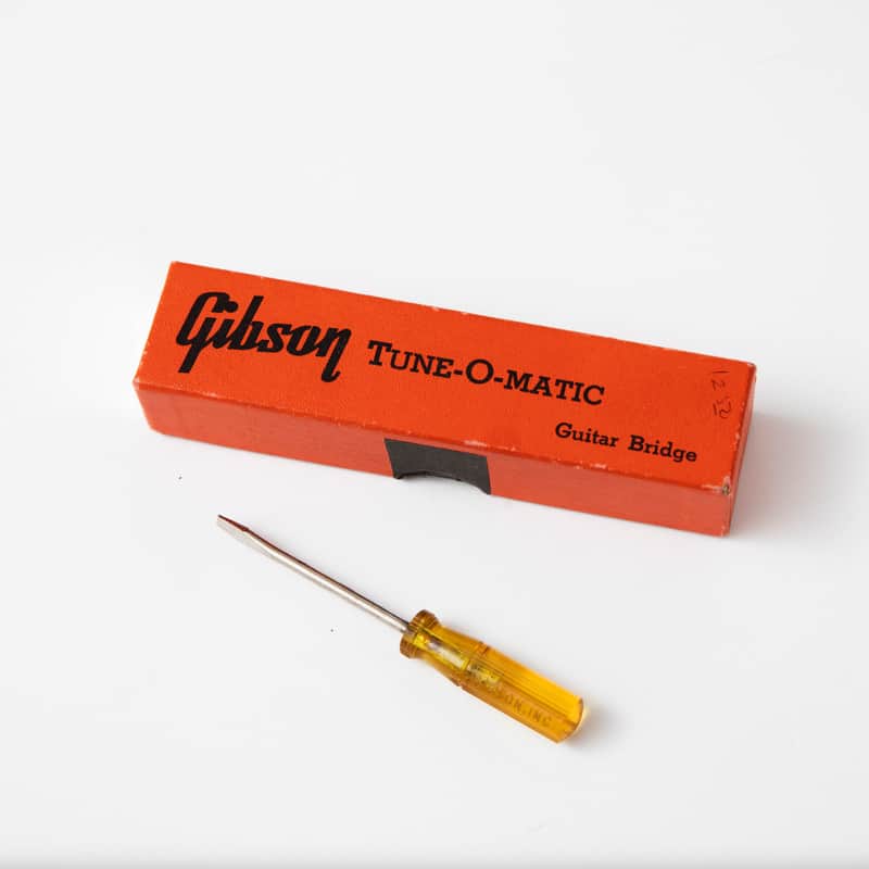 1960s Gibson Screwdriver and Tune-O-Matic Box / Rare! image 1