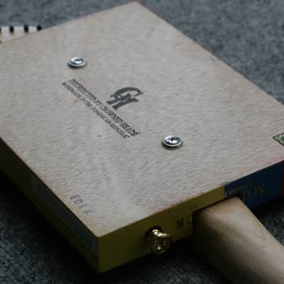 Four Kicks Mule Kick 2023 Edition Acoustic Cigar Box Ukulele by D-Art Homemade Guitar Co. image 7