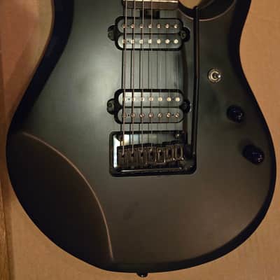 Sterling JP70 John Petrucci 7-String Electric Guitar, DiMarzio Illuminator PUs - Stealth Black image 1