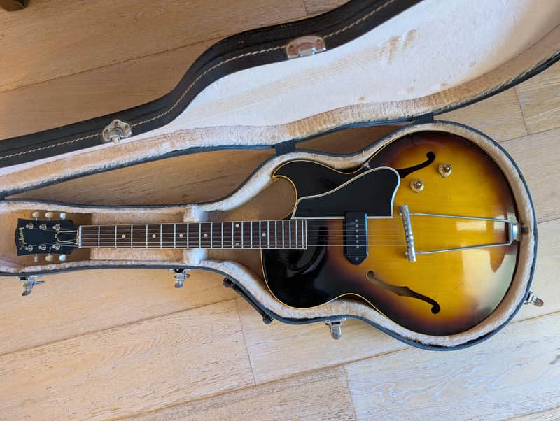 Gibson ES-225T 1955 - 1959 - Sunburst - Perfect rare conditions