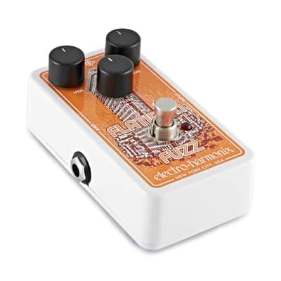 Electro-Harmonix Flatiron Fuzz Guitar Effect Pedal - Orange image 2