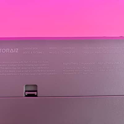 AlphaTheta Chordcat MIDI Chord Generator 8-Track Groove-Box Drum Machine image 4